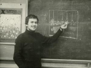 Piotr Zaręba w czasach licealnych