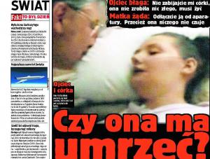 Ojciec walczy o życie córki, którą od dokarmiającej rurki chce ją odłączyć jej matka