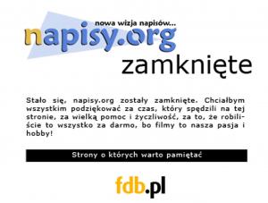 Popularna strona napisy.org może wrócić do sieci