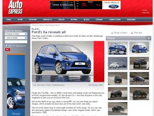 Ford Ka z Polski