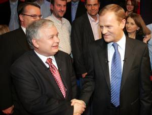 Prezes PiS Jarosław Kaczyński krytykuje rząd Donalda Tuska