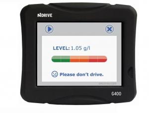 GPS z wbudowanym alkomatem