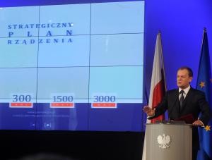 Donald Tusk ma już plany na następną kadencję