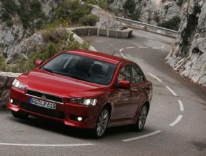 Mitsubishi lancer - pierwsza jazda