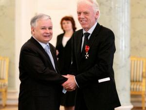 Lech Kaczyński wspiera kadrę Beenhakkera