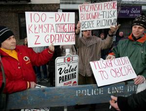 Polonia w USA chłodno przywitała Donalda Tuska