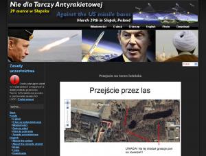 Anarchiści przeciw tarczy antyrakietowej