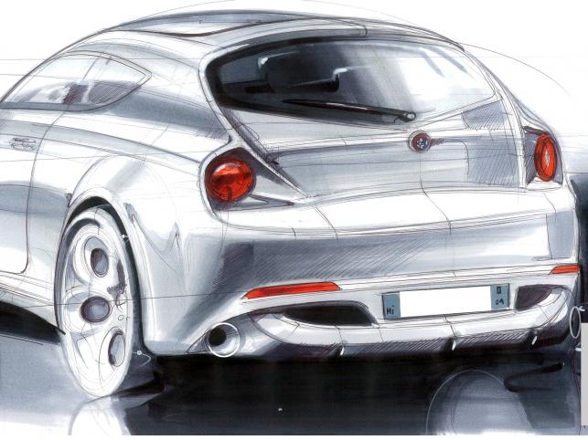 Źródłem inspiracji twórców alfy Mi była alfa 8C competizione