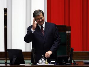 Komorowski: Ucieszyłem się z porozumienia