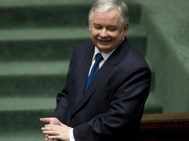 Lech Kaczyński żartuje z obaw Palikota o stan jego zdrowia