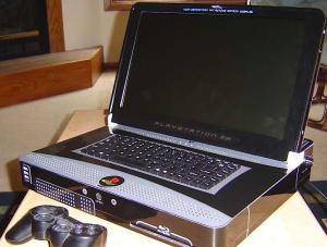 Jedyny istniejący na świecie laptop Playstation3