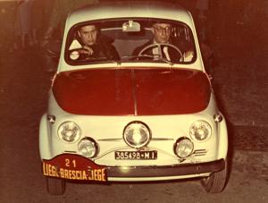 50 lat po wielkim triumfie, fiat 500 ponownie bierze udział w belgijsko-włoskiej eskapadzie
