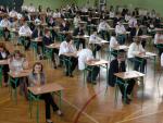 Gimnazjaliści zdają egzamin