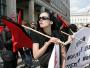 Anarchiści demonstrowali m.in. z Zielonymi 2004
