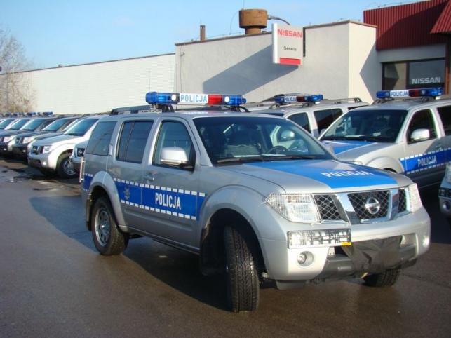 Terenowy nissan - nowa broń polskiej policji