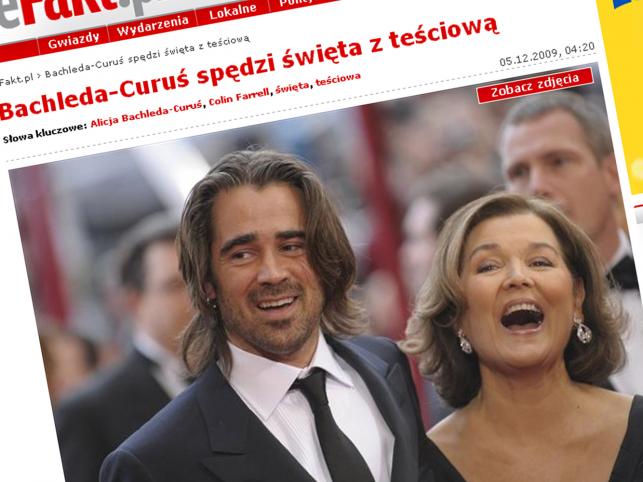 Farrell woli spędzić święta z matką