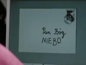 Kadr z filmu krótkometrażowego Marcela Łozińskiego  quot;Poste Restante quot;