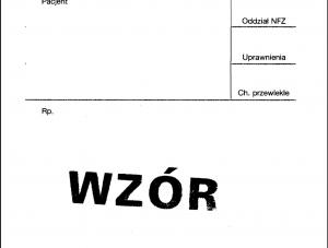 Wzór recepty