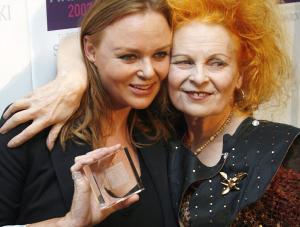 Projektantki Stella McCartney i Vivienne Westwood