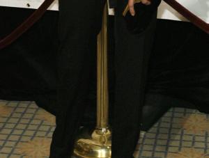 Actress and presenter Angelina Jolie poses at the 18th annual Courage in Journalism awards in Beverly Hills, California October 30, 2007. The awards, established in 1990 by the International Women apos;s Media Foundation IWMF, honor women journalists who have shown extraordinary character while reporting under duress. REUTERSMario Anzuoni UNITED STATES