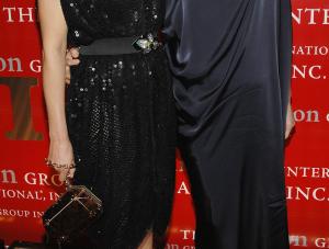 Model Linda Evangelista, left, and actress Tilda Swinton attend the Fashion Group International apos;s 24th annual Night of Stars, Thursday, Oct. 25, 2007, in New York. AP PhotoEvan Agostini