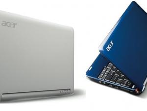 Acer dosiadł się do pociągu z małymi laptopami