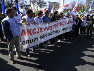 Sprzedaży akcji PGNiG domagali się związkowcy