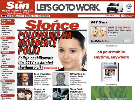 Sun przygotowuje polską wersję swoich stron