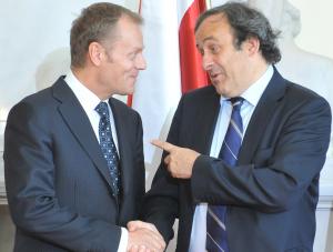 Tusk po spotkaniu z Platinim: Damy radę