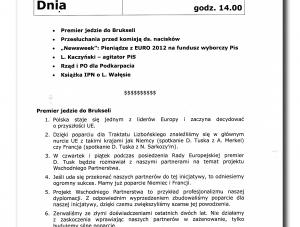 Codzienne instrukcje od rządu
