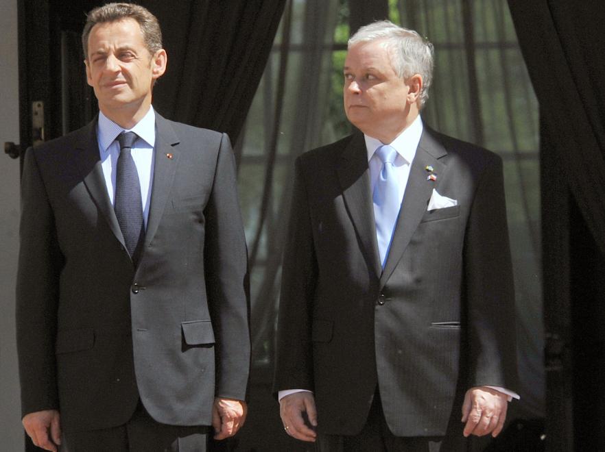 Sarkozy do Kaczyńskiego: Proszę nie być tchórzem!