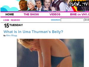 Uma Thurman nie zachwyciła na urlopie perfekcyjną figurą
