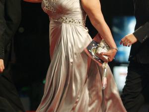 Egyptian actress Leila Alwi arrives at the opening ceremony of the Cairo International Film Festival at the Opera House in Cairo November 27, 2007. The festival will end on December 7.  REUTERSNasser Nuri EGYPT