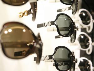 Sunglasses are displayed in the new Dolce and Gabbana women apos;s store on Madison Avenue, Monday, Dec. 3, 2007, in New York.  AP PhotoDiane Bondareff