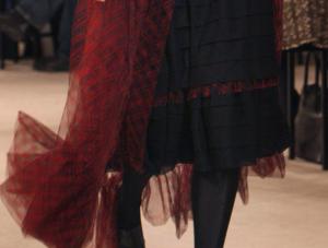 A model displays a creation for the Chanel 20072008 collection fashion show in central London, December 6, 2007. REUTERSToby Melville BRITAIN.  EDITORIAL USE ONLY. NOT FOR SALE FOR MARKETING OR ADVERTISING CAMPAIGNS.
