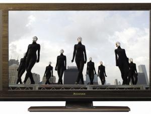 Drewniane Full HD LCD 120 Herzów