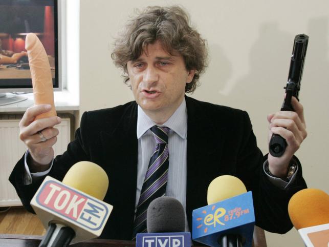 Janusz Palikot na drugim miejscu w swoim plebiscycie Gniot 2007