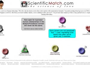 Strona firmy Scientific Match