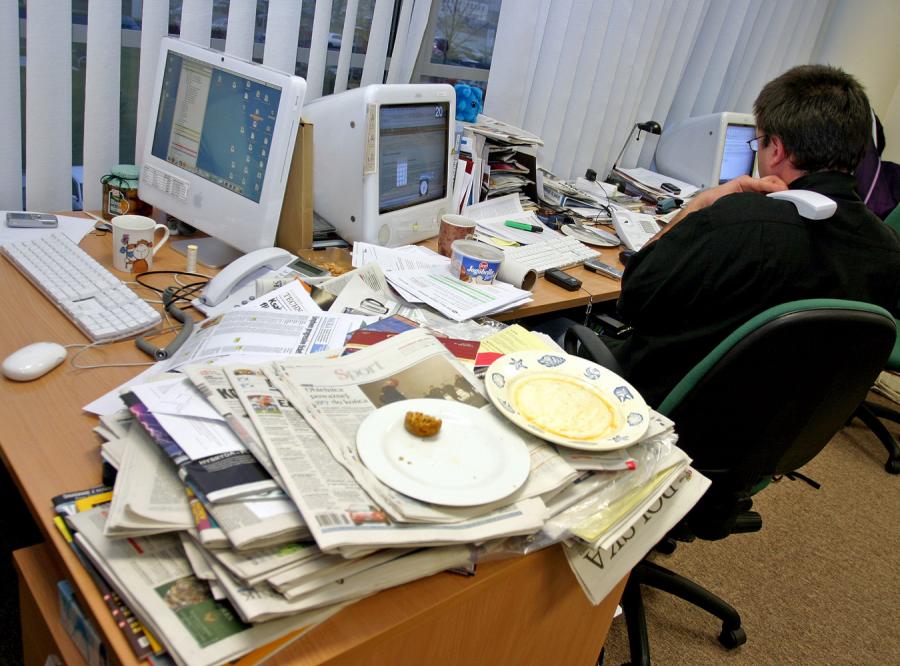 Dzień Sprzątania Biurka Należy świętować Bałagan zabiera nam cztery lata życia - Wiadomości i informacje z kraju